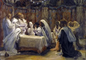 The Communion Of The Apostles by James Tissot The Communion Of The Apostles by James Tissot