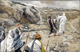 Get Thee Behind Me, Satan by James Tissot Get Thee Behind Me, Satan by James Tissot
