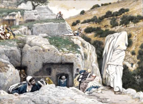 The Apostles' Hiding Place by James Tissot
