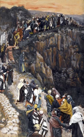 The Brow Of The Hill Near Nazareth by James Tissot