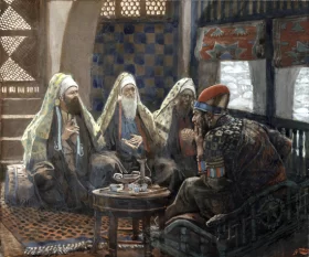 The Magi In The House Of Herod by James Tissot