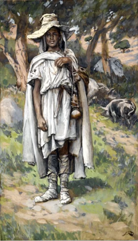 The Prodigal Son Begging by James Tissot