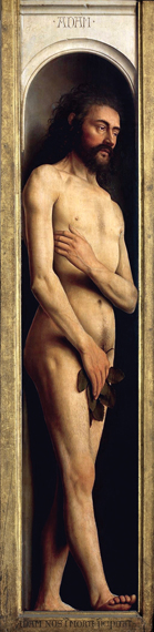 1. The Ghent Altarpiece Adam by Jan Van Eyck 1. The Ghent Altarpiece Adam by Jan Van Eyck