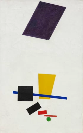 Painterly Realism of a Football Player – Color Masses in the 4th Dimension 1915 by Kazimir Malevich