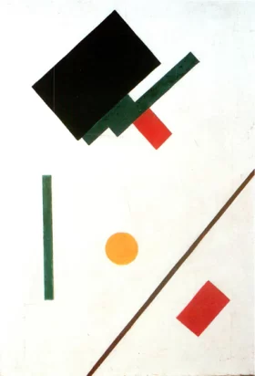 Suprématisme, 1915 by Kazimir Malevich