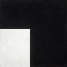 Black and White, Suprematist Composition by Kazimir Malevich