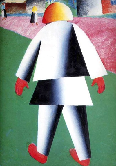 Boy by Kazimir Malevich, oil painting reproduction on canvas Boy by Kazimir Malevich