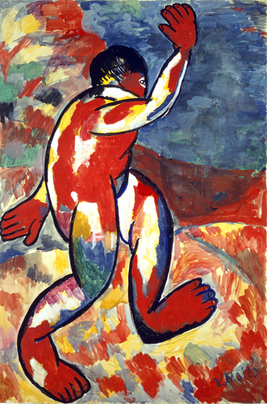 Bather 1911 by Kazimir Malevich