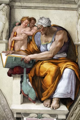 The Cumaean Sibyl by Michelangelo Buonarroti The Cumaean Sibyl by Michelangelo Buonarroti