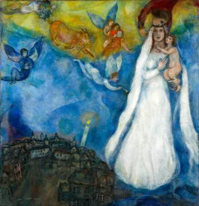 The Madonna of the Village by Marc Chagall (Inspired by) The Madonna of the Village by Marc Chagall (Inspired by)
