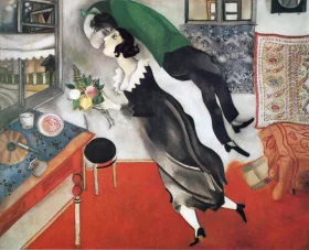 The Birthday 1915 by Marc Chagall (Inspired by) The Birthday 1915 by Marc Chagall (Inspired by)
