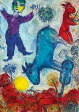 Le Paysan by Marc Chagall (Inspired by) Le Paysan by Marc Chagall (Inspired by)