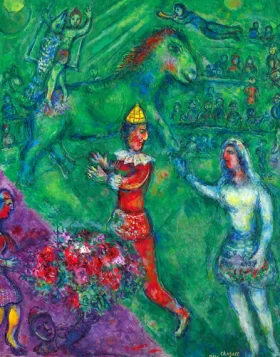 Le Cirque Vert by Marc Chagall (Inspired by) Le Cirque Vert by Marc Chagall (Inspired by)