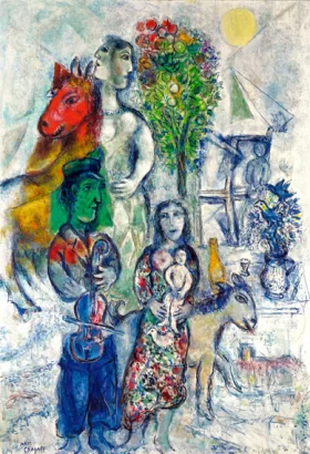 La Famille by Marc Chagall (Inspired by) La Famille by Marc Chagall (Inspired by)