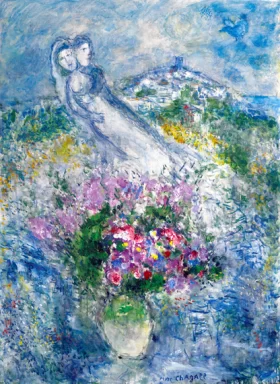 Les Fleurs de Vence by Marc Chagall (Inspired by) Les Fleurs de Vence by Marc Chagall (Inspired by)