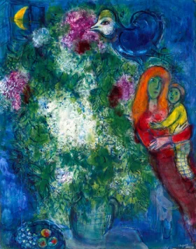 La Mère et L'enfant by Marc Chagall (Inspired by) La Mère et L'enfant by Marc Chagall (Inspired by)