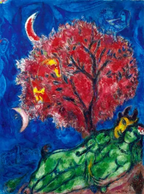L'arbre Rouge by Marc Chagall (Inspired by) L'arbre Rouge by Marc Chagall (Inspired by)