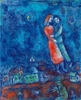 Les Amoureux by Marc Chagall (Inspired by) Les Amoureux by Marc Chagall (Inspired by)