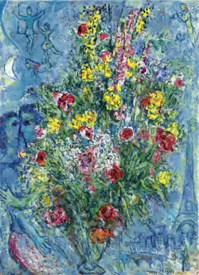 Bouquet de printemps by Marc Chagall (Inspired by) Bouquet de printemps by Marc Chagall (Inspired by)