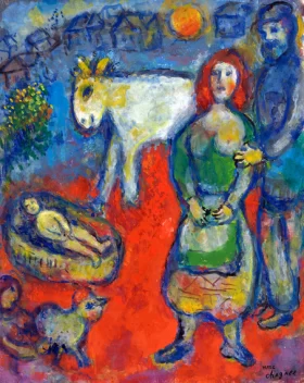 Après la Naissance by Marc Chagall (Inspired by) Après la Naissance by Marc Chagall (Inspired by)
