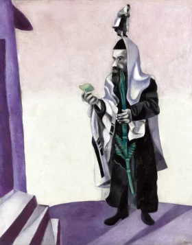 Le Rabbin au citron by Marc Chagall (Inspired by)