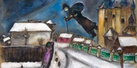 Lebenslinien by Marc Chagall (Inspired by)