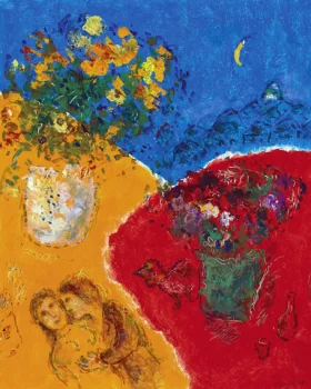 Souvenirs de deux bouquets by Marc Chagall (Inspired by)