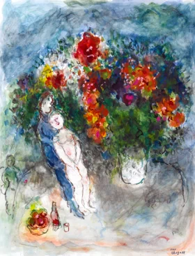 Réverie D'amoureux by Marc Chagall (Inspired by)