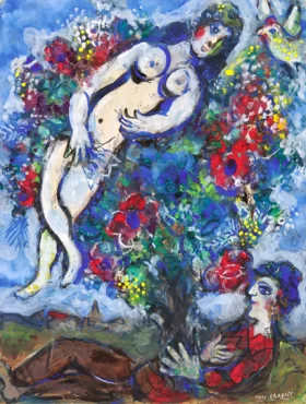 Rêve D'amour by Marc Chagall (Inspired by)