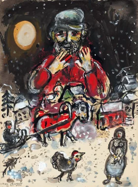 Souvenir de Vitebsk by Marc Chagall (Inspired by)