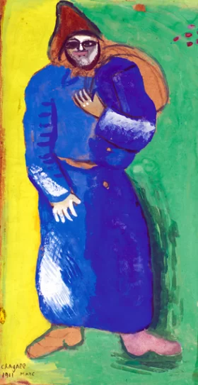 Le Colporteur by Marc Chagall (Inspired by)