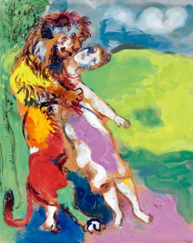 Le Lion Amoureux by Marc Chagall (Inspired by)