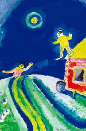 Le Somnambule by Marc Chagall (Inspired by)