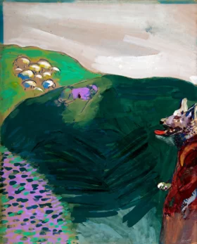 Le Loup Devenu Berger by Marc Chagall (Inspired by)