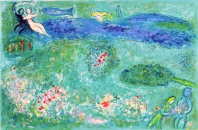 The Orchard by Marc Chagall (Inspired by)