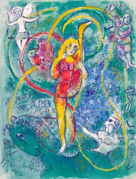 The Circus by Marc Chagall (Inspired by)