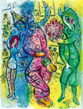 Le Cirque by Marc Chagall (Inspired by)