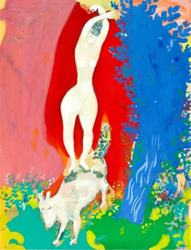 Femme de Cirque by Marc Chagall (Inspired by)