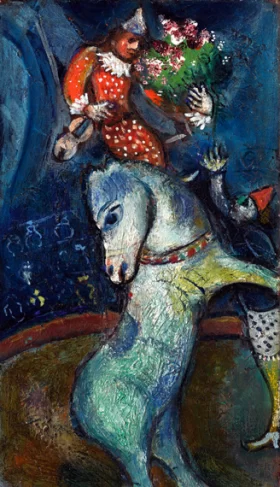 Le Cirque, Un Cheval Cabré by Marc Chagall (Inspired by)