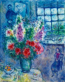 L'atelier by Marc Chagall (Inspired by)