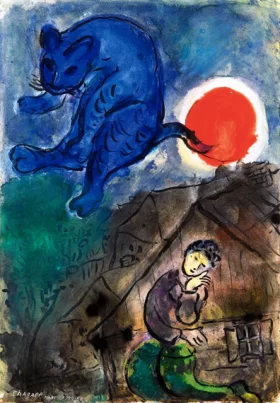 Le Poète by Marc Chagall (Inspired by)