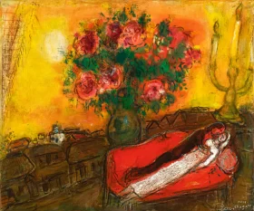 Le Ciel Embrasé by Marc Chagall (Inspired by)