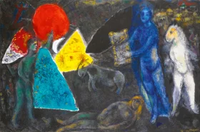 Le Mythe D'orphée by Marc Chagall (Inspired by)