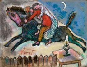 Les Cavaliers by Marc Chagall (Inspired by)