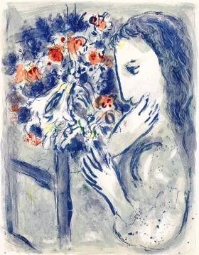 Woman By A Window by Marc Chagall (Inspired by) Woman By A Window by Marc Chagall (Inspired by)