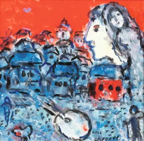 Profil Du Peintre by Marc Chagall (Inspired by) Profil Du Peintre by Marc Chagall (Inspired by)