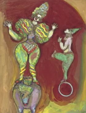 Saltimbanque by Marc Chagall (Inspired by) Saltimbanque by Marc Chagall (Inspired by)
