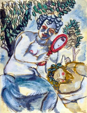 Le Miroir by Marc Chagall (Inspired by) Le Miroir by Marc Chagall (Inspired by)