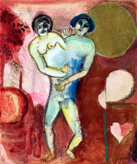 Étude Pour Hommage à Apollinaire by Marc Chagall (Inspired by) Étude Pour Hommage à Apollinaire by Marc Chagall (Inspired by)