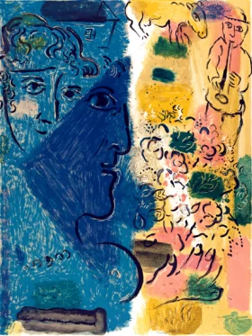 Exhibition Poster by Marc Chagall (Inspired by) Exhibition Poster by Marc Chagall (Inspired by)